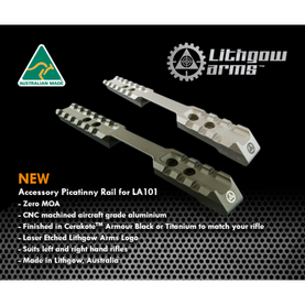 Lithgow Arms LA101 Picatinny Rail Black