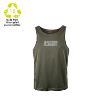 Hunters Element Eclipse Singlet Forest Green-Small