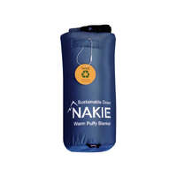 Nakie Deep Ocean Blue Sustainable Down - Puffy Blanket