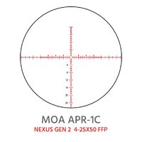 Element Optics Gen 2 Nexus 4-25×50 FFP (MOA APR-1C)