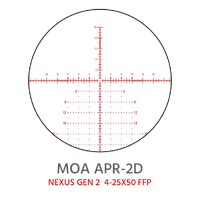 Element Optics Gen 2 Nexus 4-25×50 FFP [Size: APR-2D MOA]