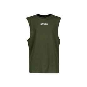 Spika GO Core Muscle Singlet - Mens - Forest Green - Medium