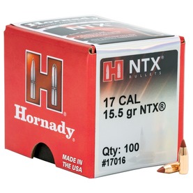 Hornady 17 CAL .172 15.5 GR NTX®