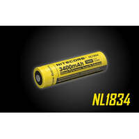 Nitecore NL1834 3400mAh Rechargeable 18650 Battery